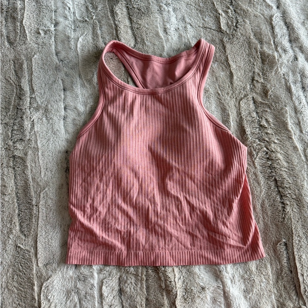 Lululemon Ebb to Street Cropped Racerback Tank Top